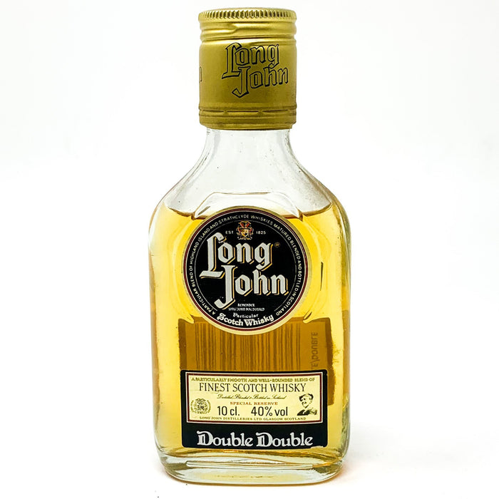 Long John Double Double Finest Scotch Whisky, Miniature, 10cl, 40% ABV - Old and Rare Whisky (6631093502015)