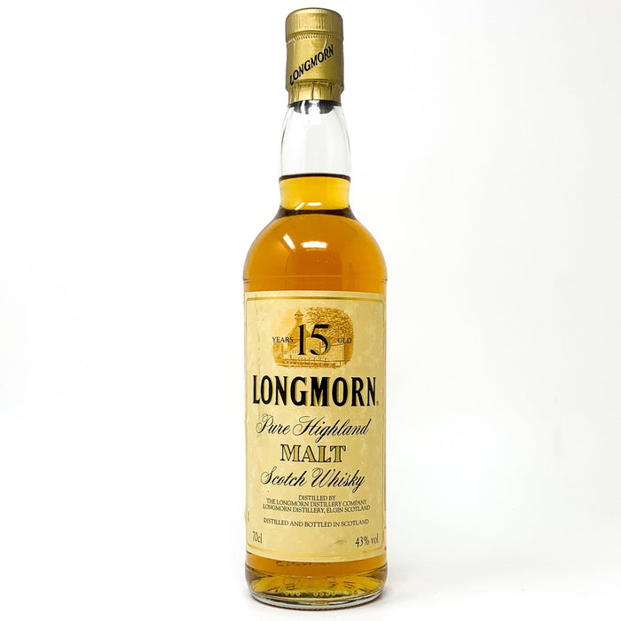 Longmorn 15 Year Old Scotch Whisky, 70cl, 43% ABV - Old and Rare Whisky (4681596895295)