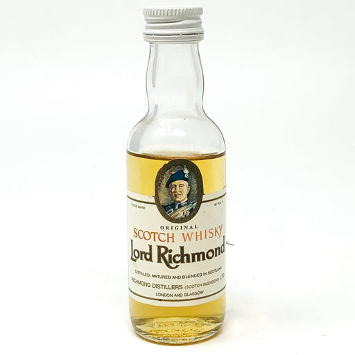Lord Richmond Scotch Whisky, Miniature, 5cl, 40% ABV - Old and Rare Whisky (4940872712255)