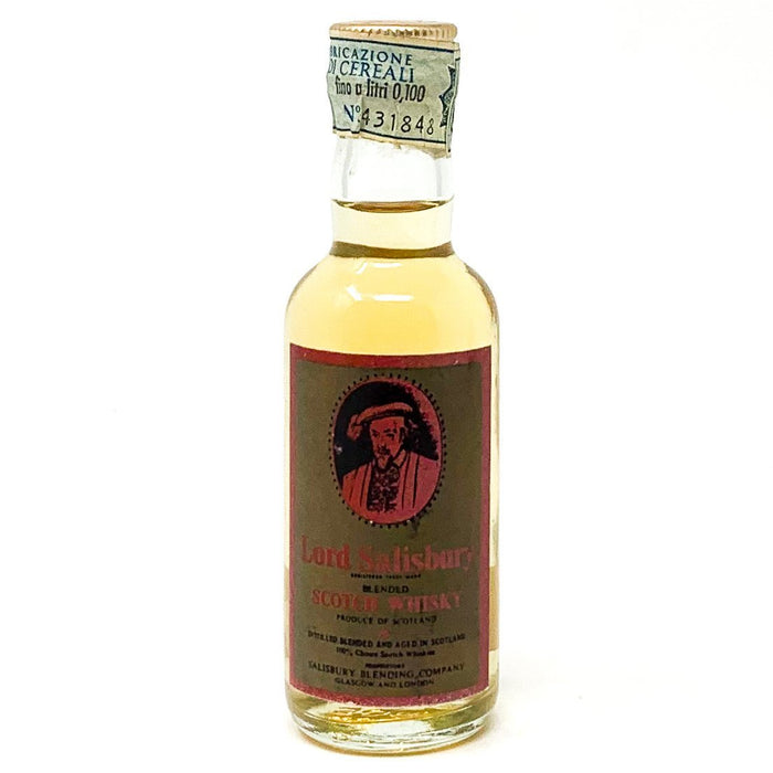 Lord Salisbury Blended Scotch Whisky, Miniature, 5cl, 40% ABV - Old and Rare Whisky (4938786177087)