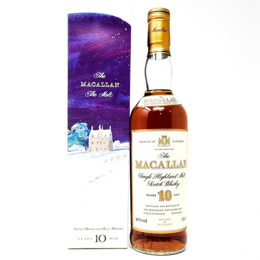 Macallan 10 Year Old Sherry Oak Winter Limited Edition Single Malt Scotch Whisky 70cl, 40% ABV - Old and Rare Whisky (6874036305983)