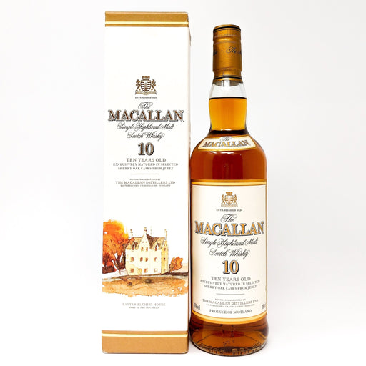 Macallan 10 Year Old Single Malt Scotch Whisky, 70cl, 40% ABV - Old and Rare Whisky (8835840901)