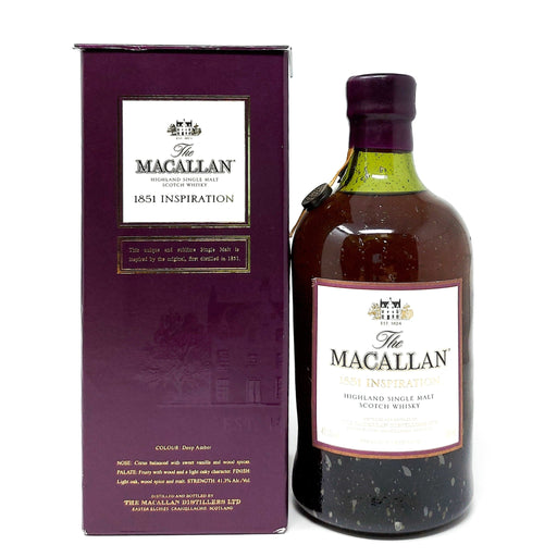 Macallan 1851 Inspiration Single Malt Scotch Whisky, 70cl, 41.3% ABV - Old and Rare Whisky (6963222904895)