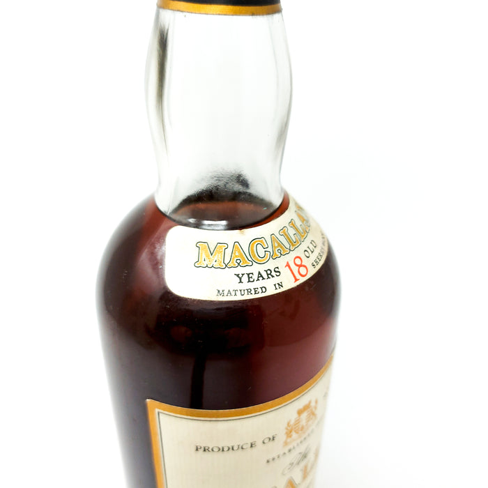 Macallan 1980 18 Year Old Single Malt Scotch Whisky, 75cl, 43% ABV