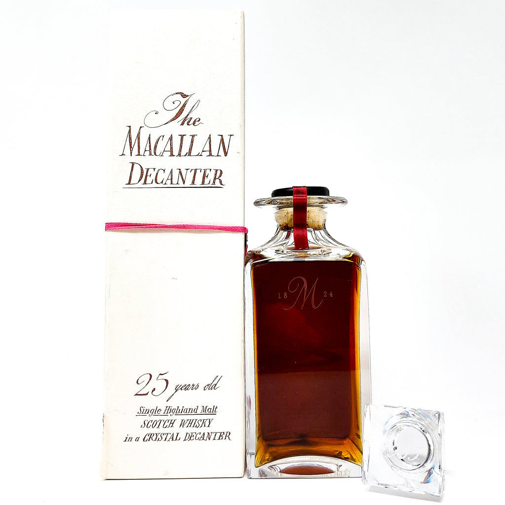Macallan 1965 25-Year Rare Whisky in Tudor Crystal Decanter Macallan 1965 25-Year Rare Whisky in Tudor Crystal Decanter