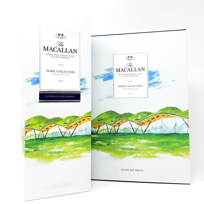 Macallan Home Collection The Distillery - includes Giclee Art Prints Single Malt Scotch Whisky, 70cl, 43.5% ABV (7042835480639)