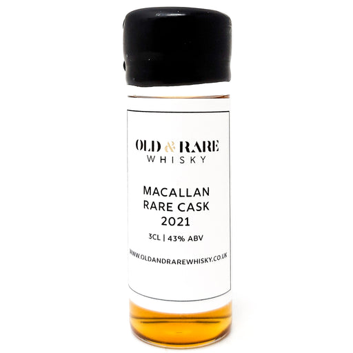 Macallan Rare Cask 2021 Single Malt Scotch Whisky, 3cl Sample, 40% ABV (7032585846847)