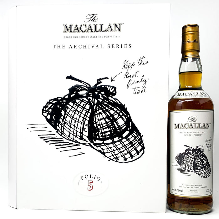 Macallan The Archival Folio 5 Scotch Whisky, 70cl, 43% ABV - Old and Rare Whisky (4474886160447)