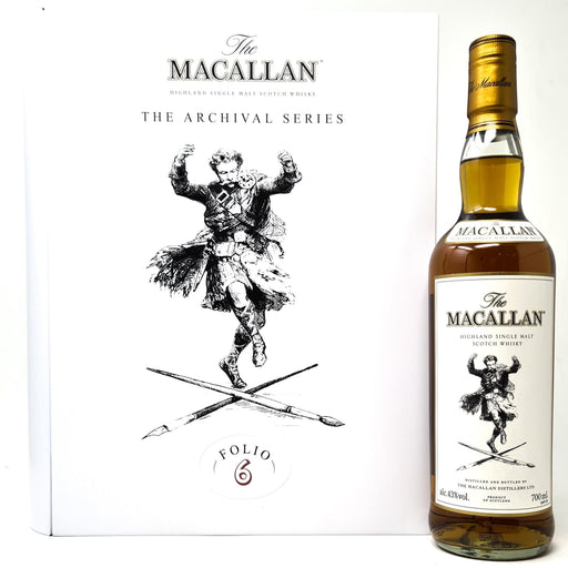 Macallan The Archival Folio 6 Scotch Whisky 70cl, 43% ABV - Old and Rare Whisky (4914609160255)