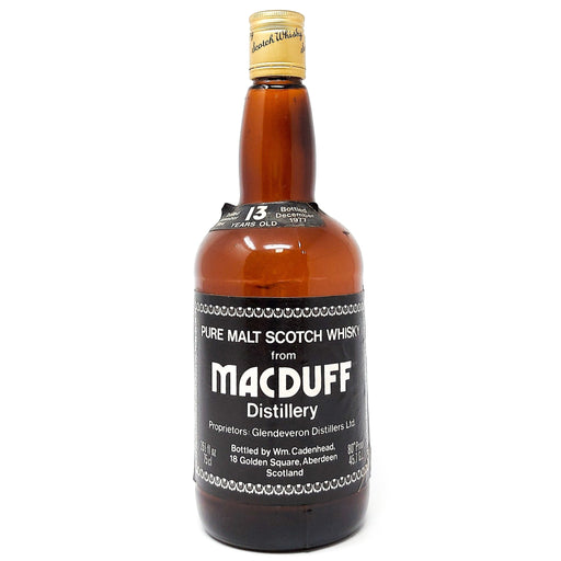 Macduff 1964 13 Year Old Cadenhead's Single Malt Scotch Whisky, 26 2/3 fl. ozs., 80° Proof - Old and Rare Whisky (6983654932543)