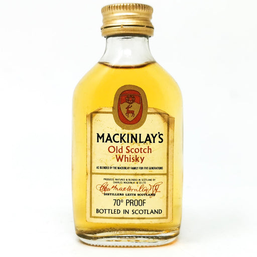Mackinlay's Old Scotch Whisky, Miniature, 5cl, 70 Proof - Old and Rare Whisky (6850176516159)