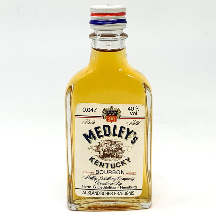 Medley's Kentucky Bourbon, Miniature, 4cl, 40% ABV - Old and Rare Whisky (6655157534783)