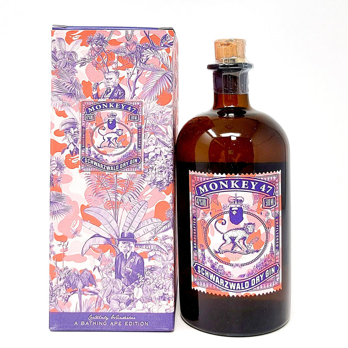 Monkey 47 x A Bathing Ape (BAPE) Gin, 50cl, 47% ABV - Old and Rare Whisky (6984114831423)