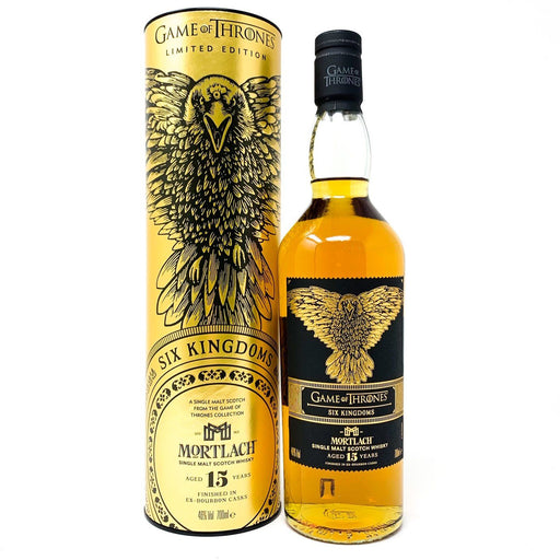 Mortlach 15 Year Old Game of Thrones 70cl, 46% ABV - Old and Rare Whisky (4599732109375)