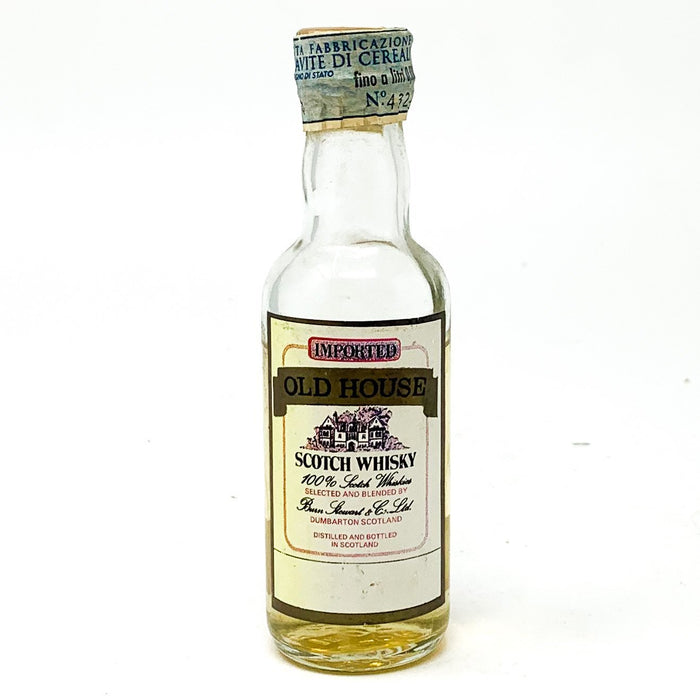 Old House Blended Scotch Whisky, Miniature, 5cl, 40% ABV - Old and Rare Whisky (4932505468991)
