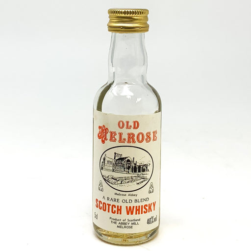 Old Melrose Scotch Whisky, Miniature, 5cl, 40% ABV - Old and Rare Whisky (6663836336191)