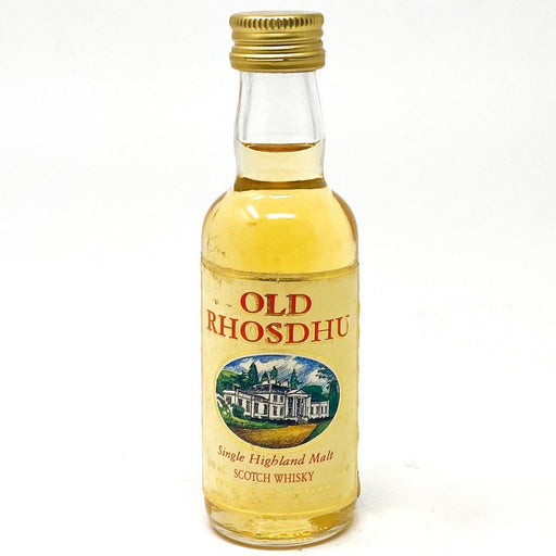Old Rhosdhu Scotch Whisky, Miniature, 5cl, 40% ABV - Old and Rare Whisky (6544478896191)