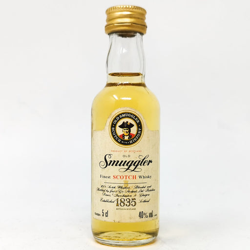 Old Smuggler Finest Scotch Whisky, Miniature, 5cl, 40% ABV - Old and Rare Whisky (6850178351167)