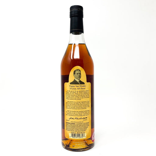 Pappy Van Winkle 15 Year Old Family Reserve Bourbon Whiskey, 75cl, 53.5% ABV - Old and Rare Whisky (4475196145727)