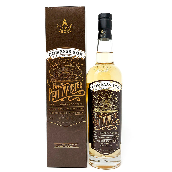 Compass Box The Peat Monster Blended Scotch Whisky, 70cl, 46% ABV (1599729500223)