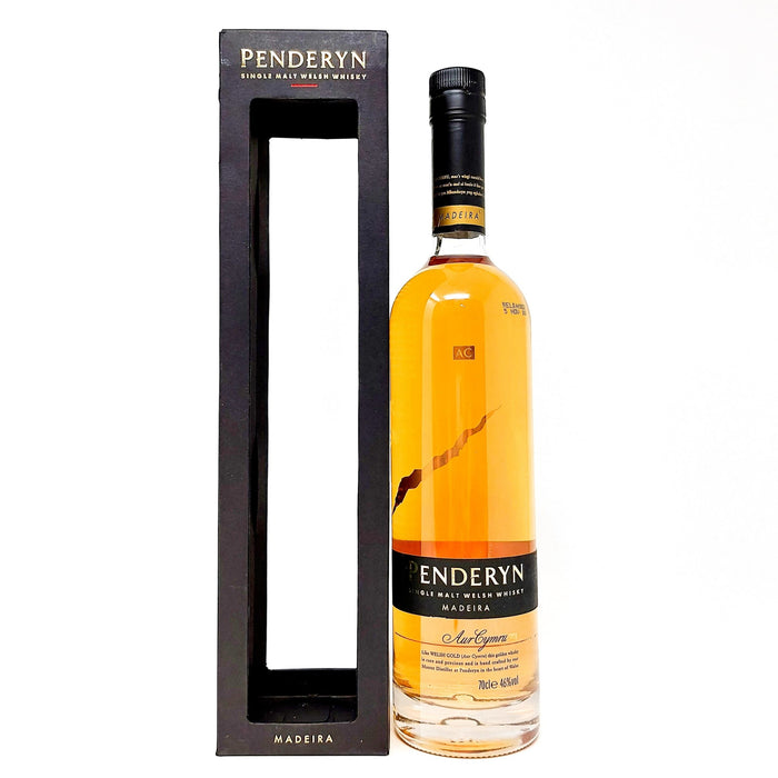 Penderyn Madeira Finish Single Malt Welsh Whisky, 70cl, 46% ABV - Old and Rare Whisky (6669729136703)