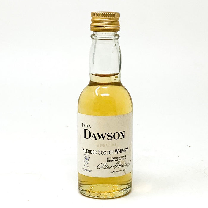 Peter Dawson Special Blended Scotch Whisky, Miniature, 5cl, 40% ABV - Old and Rare Whisky (4925651255359)