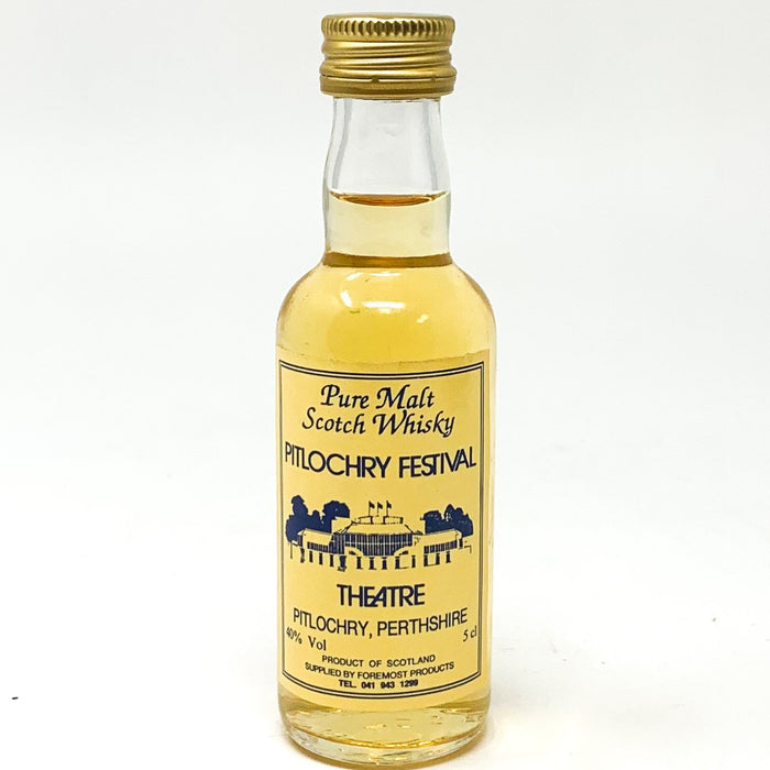 Pitlochry Festival Scotch Whisky, Miniature, 5cl, 40% ABV - Old and Rare Whisky (6644552532031)