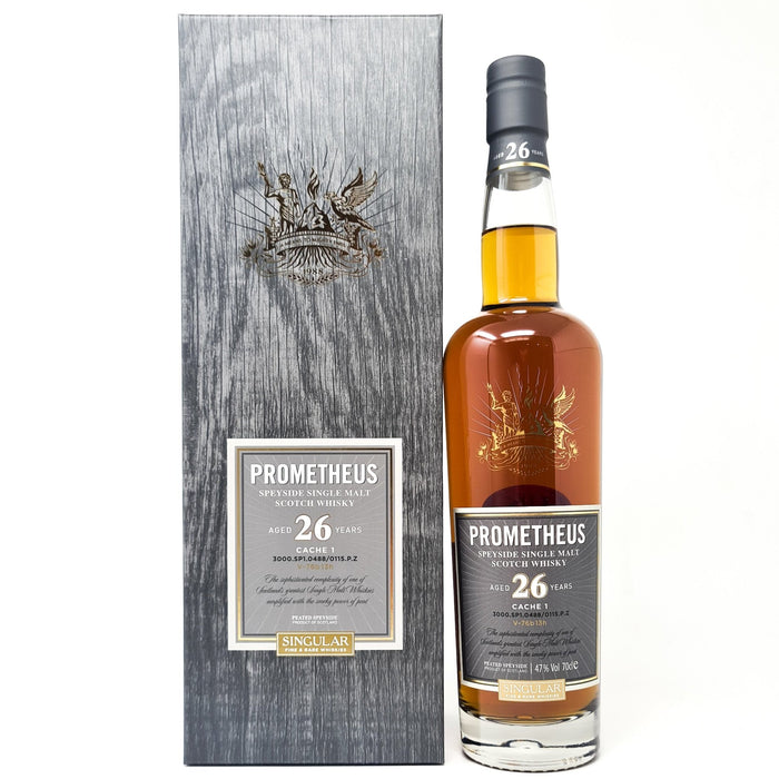 Prometheus 26 Year Old Singular Fine and Rare Whiskies Scotch Whisky, 70cl, 47% ABV - Old and Rare Whisky (4508869230655)
