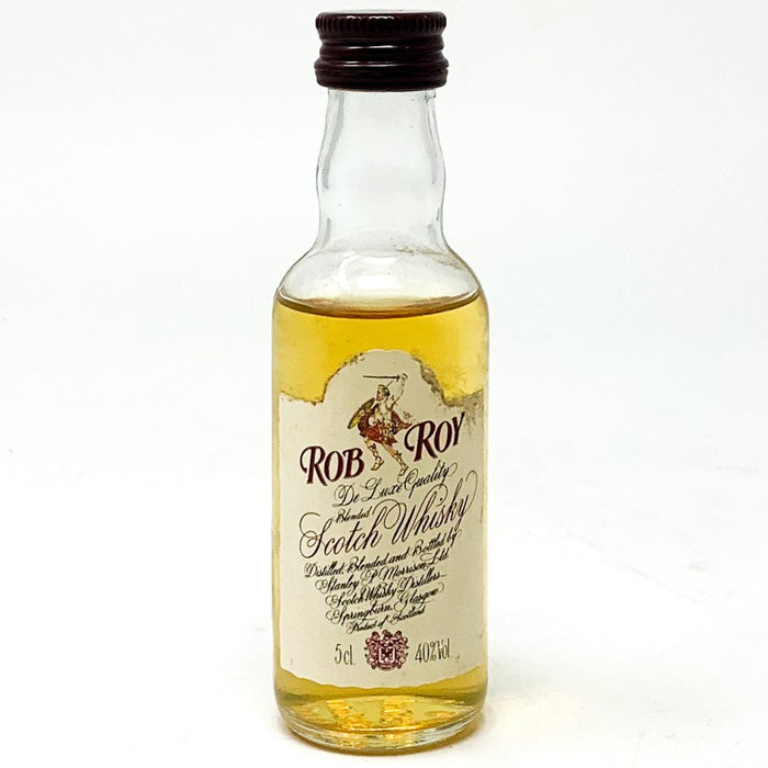 Rob Roy De Luxe Blended Scotch Whisky, Miniature, 5cl, 40% ABV - Old and Rare Whisky (4814241529919)