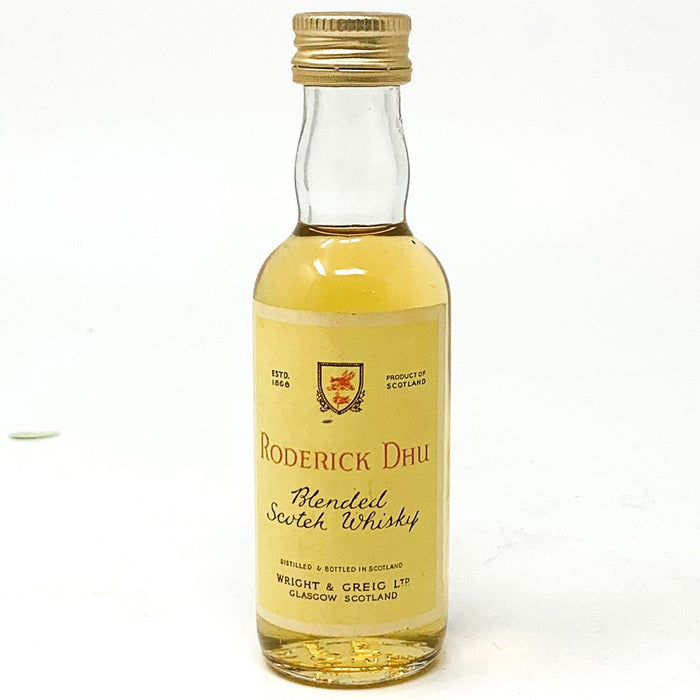 Roderick Dhu Blended Scotch Whisky, Miniature, 5cl, 40% ABV - Old and Rare Whisky (4912153133119)