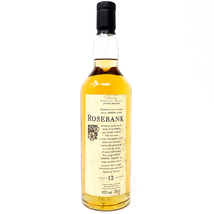 Rosebank 12 Year Old Flora & Fauna Single Malt Scotch Whisky, 70cl, 43% ABV (7029102411839)