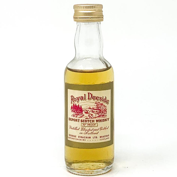 Royal Deeside Export Scotch Whisky, Miniature, 5cl, 40% ABV - Old and Rare Whisky (4814245494847)