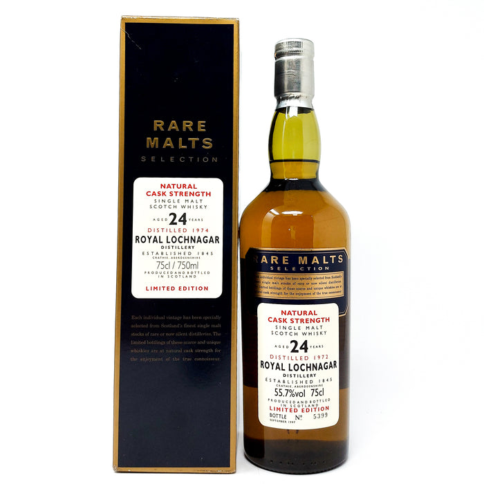 Royal Lochnagar 1972 24 Year Old Rare Malts Selection Single Malt Scotch Whisky, 75cl, 55.7% ABV (7002559184959)