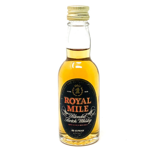Royal Mile Blended Scotch Whisky, Miniature, 5cl, 43.5% ABV - Old and Rare Whisky (4940776538175)