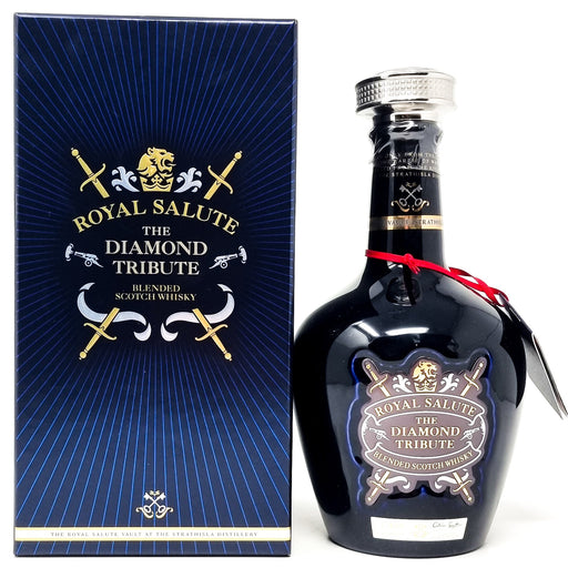 Royal Salute The Diamond Tribute Blended Scotch Whisky - Old and Rare Whisky (6887596720191)
