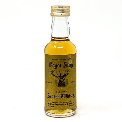 Royal Stag Blended Scotch Whisky, Miniature, 5cl, 43% ABV - Old and Rare Whisky (4914799542335)