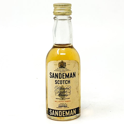 Sandeman Scotch Blended Whisky, Miniature, 5cl, 40% ABV - Old and Rare Whisky (4913314463807)