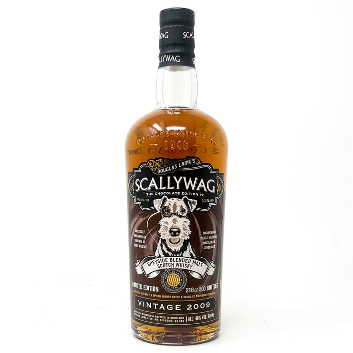 Scallywag 2009 The Chocolate Edition #2 Scotch Whisky, 70cl, 48% ABV - Old and Rare Whisky (6586291814463)