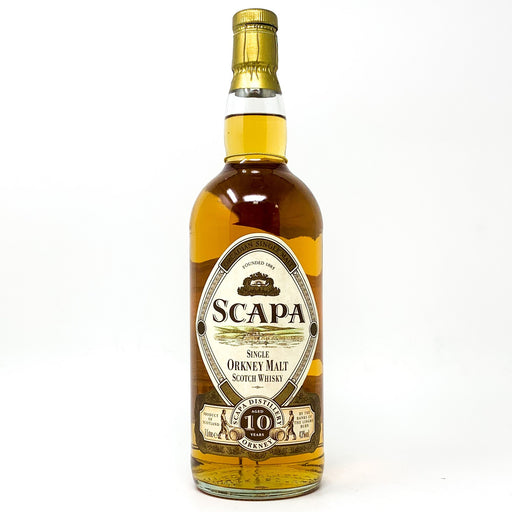 Scapa 10 Year Old Scotch Whisky, 1L, 40% ABV - Old and Rare Whisky (1561590628415)