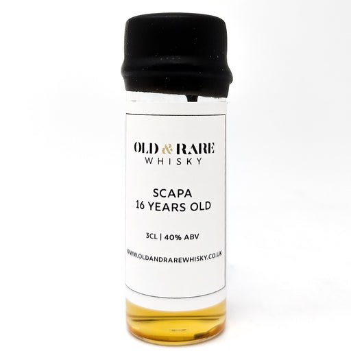 Scapa The Orcadian 16 Year Old Single Malt Scotch Whisky 3cl Sample, 40% ABV (7022859845695)