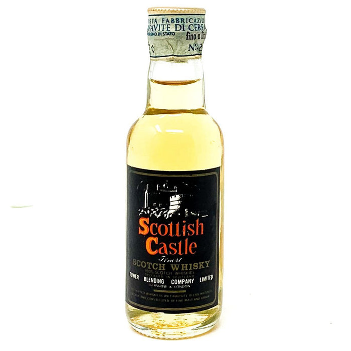 Scottish Castle Finest Scotch Whisky, Miniature, 5cl, 40% ABV - Old and Rare Whisky (4912222568511)