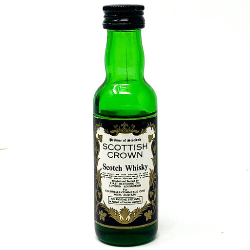 Scottish Crown Scotch Whisky, Miniature, 5cl, 40% ABV - Old and Rare Whisky (4912211525695)