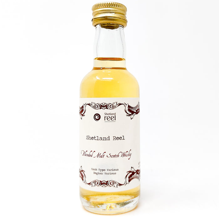 Shetland Reel Blended Malt Scotch Whisky, Miniature, 5cl, 40% ABV