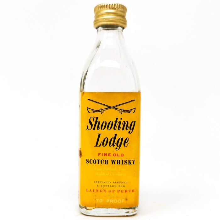 Shooting Lodge Fine Old Scotch Whisky, Miniature, 5cl, 70 Proof - Old and Rare Whisky (6850148565055)