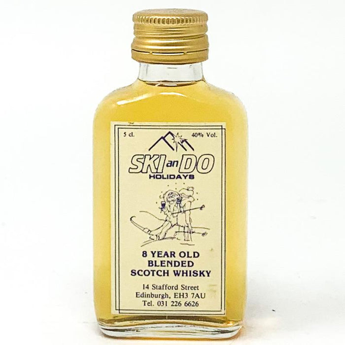 Ski an Do Holidays 8 Year Old Blended Scotch Whisky, Miniature, 5cl, 40% ABV - Old and Rare Whisky (4815379529791)