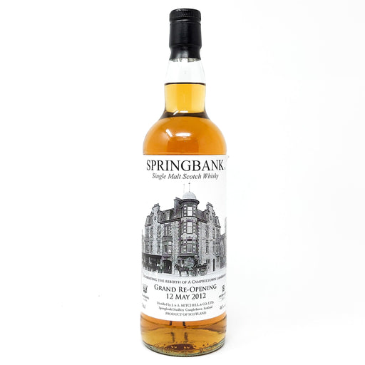 Springbank Grand Re-Opening The Royal Hotel Campbeltown Single Malt Scotch Whisky, 70cl, 46% ABV - Old and Rare Whisky (6984838545471)