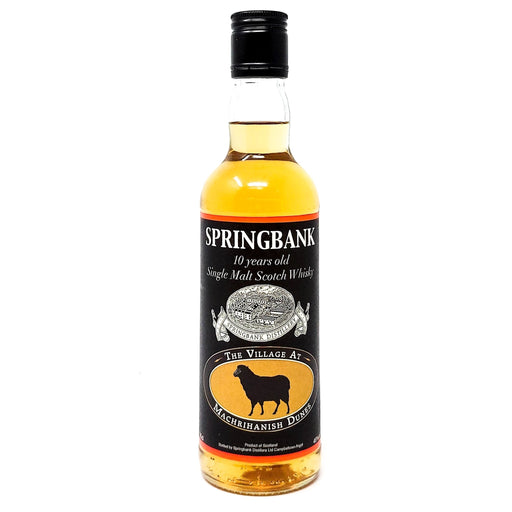 Springbank The Village At Machrihanish Dunes Single Malt Scotch Whisky, 35cl, 46% ABV - Old and Rare Whisky (6984837136447)