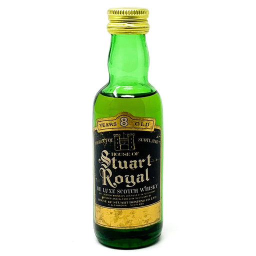 Stuart Royal 8 Year Old Scotch Whisky, Miniature, 5cl, 40% ABV - Old and Rare Whisky (6557642424383)