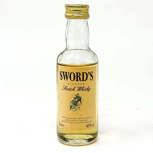 Swords Blended Scotch Whisky, Miniature, 5cl, 40% ABV - Old and Rare Whisky (4914735448127)