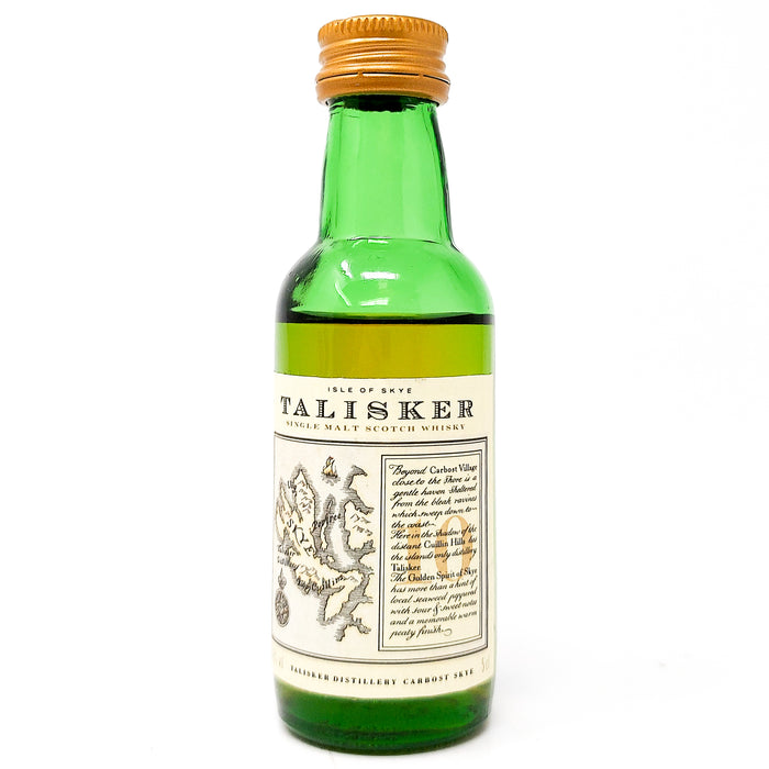 Talisker 10 Year Old Single Malt Scotch Whisky, Miniature, 5cl, 45.8% ABV (4814318174271)